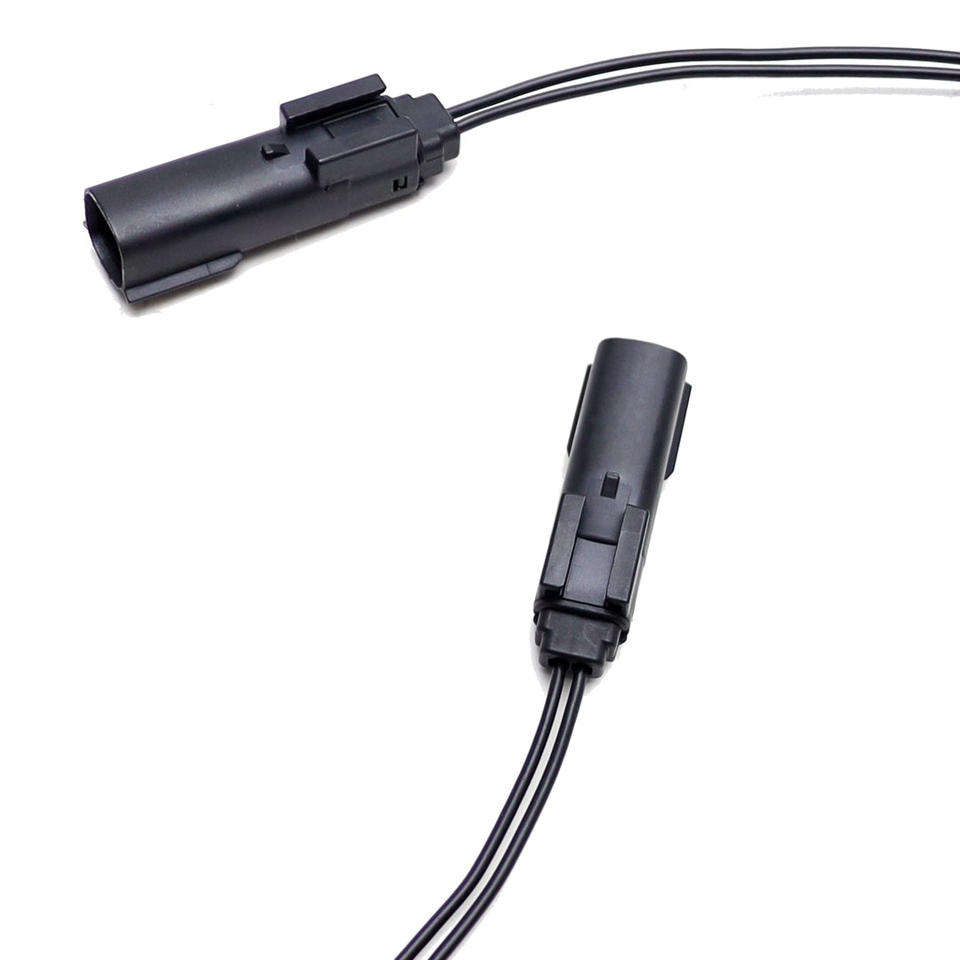 2-Pin MX150 Male Connector Pigtails 5 Inch Universal 33471-0206