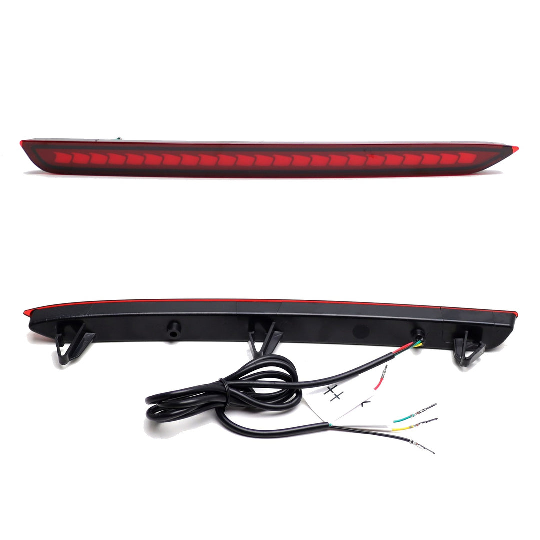 Red LED Rear Bumper Reflector Lights with Sequential Signal for 2020-2026 Cadillac CT5 84691121