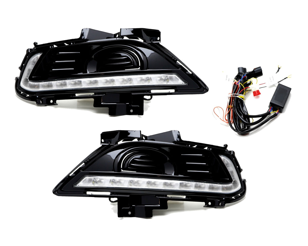 LED Daytime Running Light Fog Lamp Kit for 2013-2016 Ford Fusion