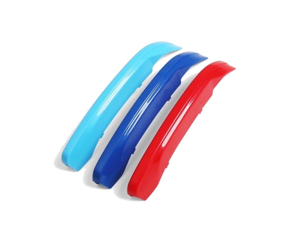 Tri-Color Grille Insert Trims for 2016-2019 BMW X1 F48