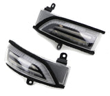 Clear Switchback Sequential LED Mirror Turn Signals for 2014-2020 Subaru WRX, Legacy, Outback and 2013-2016 Impreza