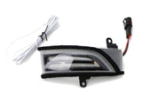 Clear Switchback Sequential LED Mirror Turn Signals for 2014-2020 Subaru WRX, Legacy, Outback and 2013-2016 Impreza