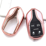 Key Fob Protective Case for 2014-2020 Maserati Ghibli, 2017-2020 Levante and 2013-2020 Quattroporte