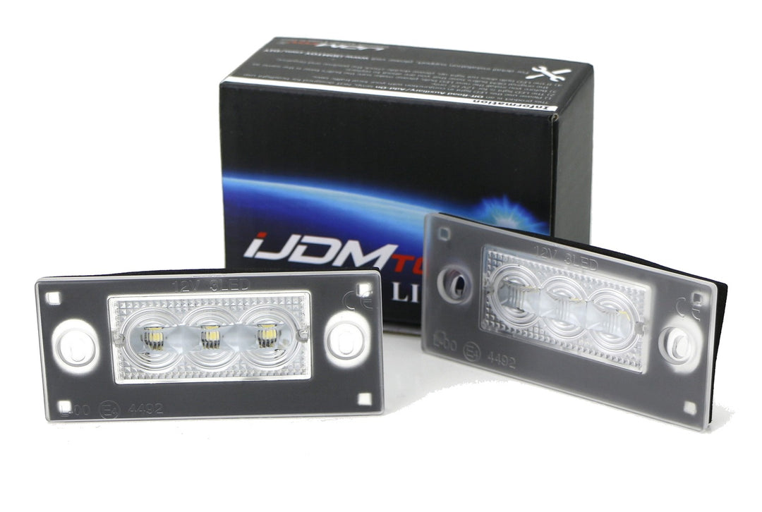 Full LED License Plate Lights for 1999-2001 Audi A4 Avant and 2001 S4 Avant