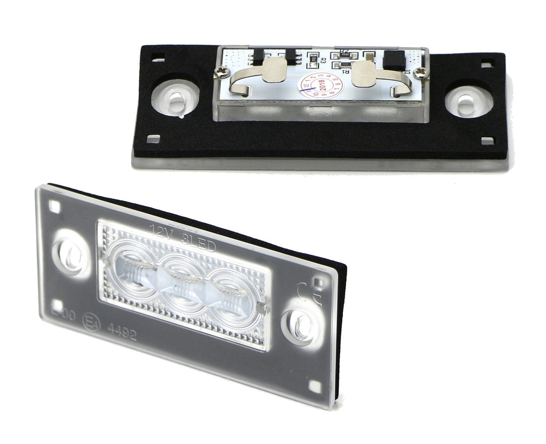 Full LED License Plate Lights for 1999-2001 Audi A4 Avant and 2001 S4 Avant