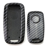 Carbon Fiber Pattern Flip Key Shell for 2015-2017 Volkswagen Jetta, Passat, Tiguan and 2015-2016 Beetle