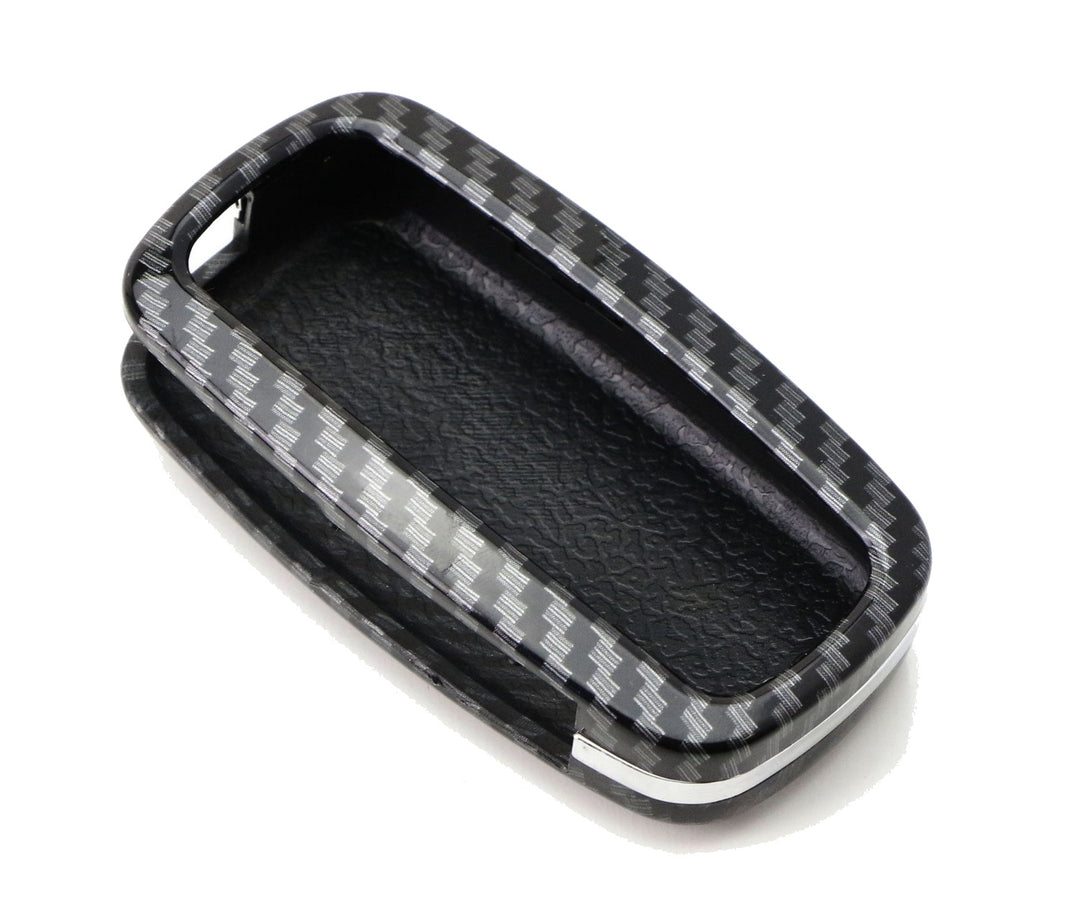 Carbon Fiber Pattern Flip Key Shell for 2015-2017 Volkswagen Jetta, Passat, Tiguan and 2015-2016 Beetle