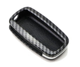 Carbon Fiber Pattern Flip Key Shell for 2015-2017 Volkswagen Jetta, Passat, Tiguan and 2015-2016 Beetle