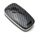 Carbon Fiber Pattern Flip Key Shell for 2015-2017 Volkswagen Jetta, Passat, Tiguan and 2015-2016 Beetle