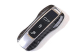 Carbon Pattern Key Fob Side Shell for 2017-2020 Porsche Panamera, 2019-2021 Cayenne and 2020-2024 Taycan