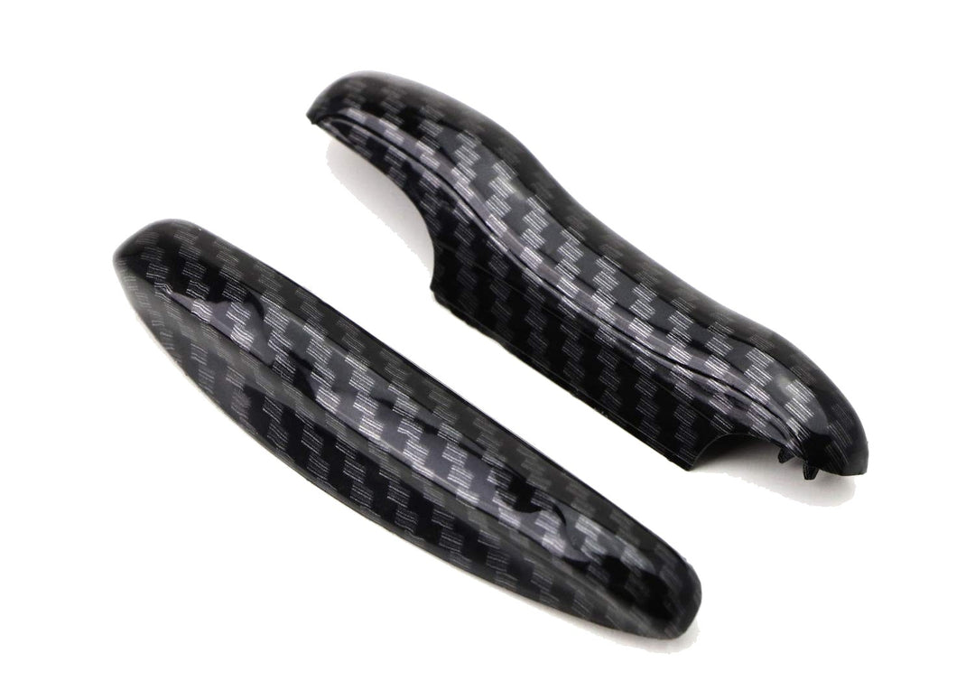 Carbon Pattern Key Fob Side Shell for 2017-2020 Porsche Panamera, 2019-2021 Cayenne and 2020-2024 Taycan