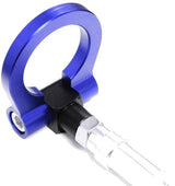 Blue Aluminum Front Tow Hook for 2008-2016 Mitsubishi Lancer Evolution X