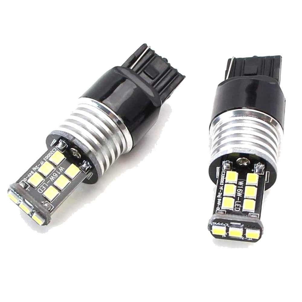 7440 White LED Backup Reverse Light Bulbs
