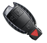 Carbon Fiber Key Fob Shell for 2014-2019 Mercedes-Benz A B C E S GLA GLC Class