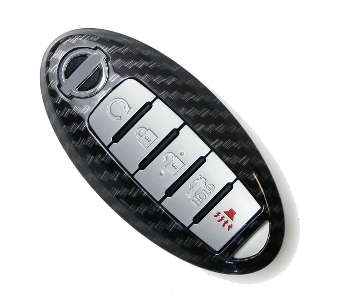 Carbon Fiber Smart Key Fob Shell for Nissan and Infiniti Models