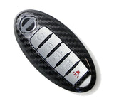 Carbon Fiber Smart Key Fob Shell for Nissan and Infiniti Models