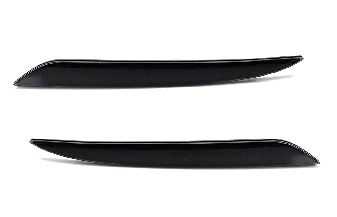 Smoked Rear Bumper Reflector Lenses for 2012-2026 Tesla Model S