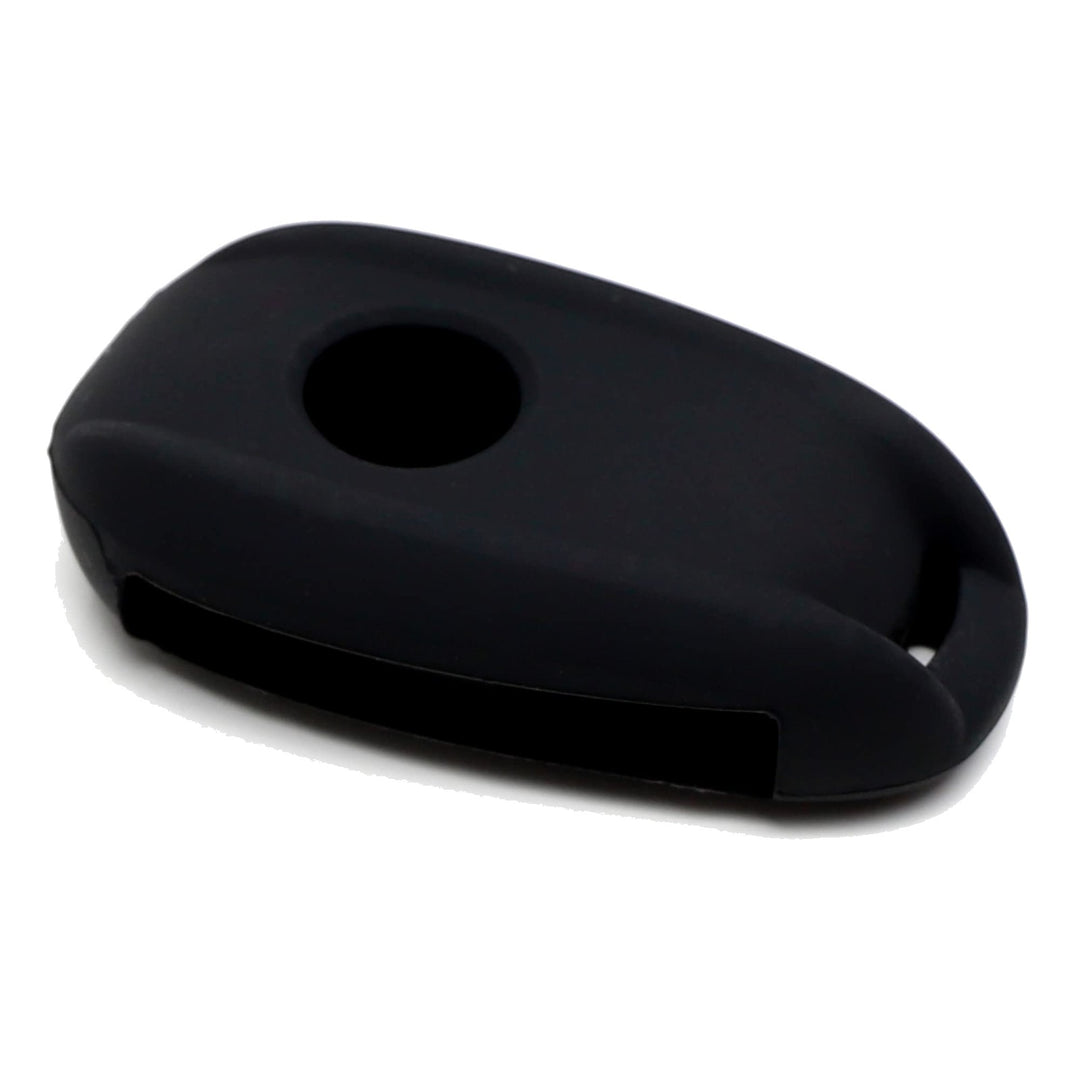 Black Silicone Key Fob Cover for 2017-2024 Alfa Romeo Giulia and Stelvio