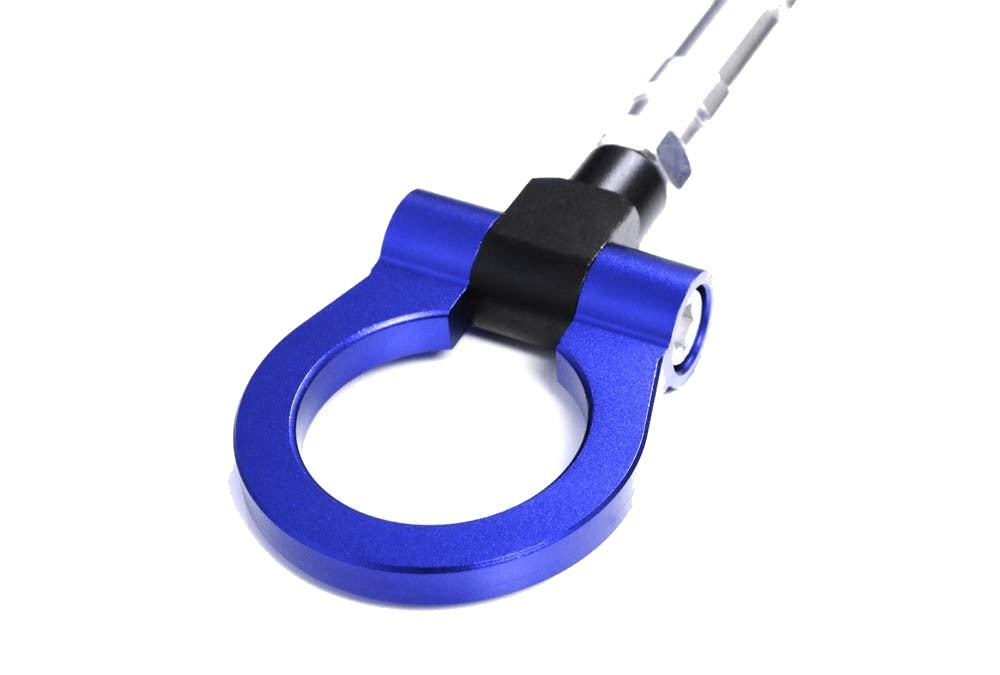 Blue Aluminum Front Tow Hook for 2003-2021 Nissan 350Z 370Z GT-R Juke and Infiniti G37 Q60 FX
