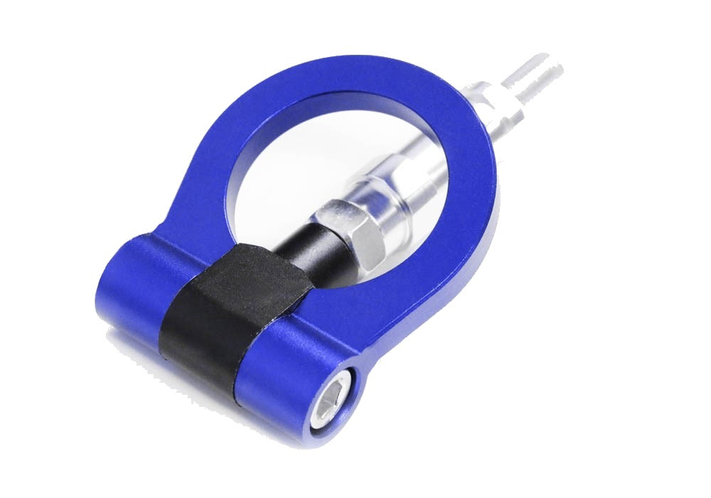 Blue Aluminum Front Tow Hook for 2003-2021 Nissan 350Z 370Z GT-R Juke and Infiniti G37 Q60 FX