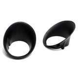 Front Bumper Fog Light Bezels for 2002-2008 Dodge Ram 1500, 2003-2009 Ram 2500 3500 and 2004-2006 Durango 55077239AB