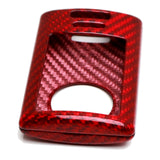 Red Carbon Fiber Key Fob Shell for 2008-2015 Cadillac Escalade ATS CTS DTS SRX STS XTS