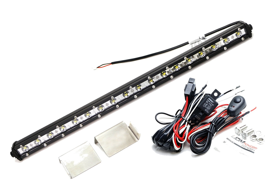 20 Inch LED Light Bar Kit for 2021-2023 Ford Bronco Standard Bumper