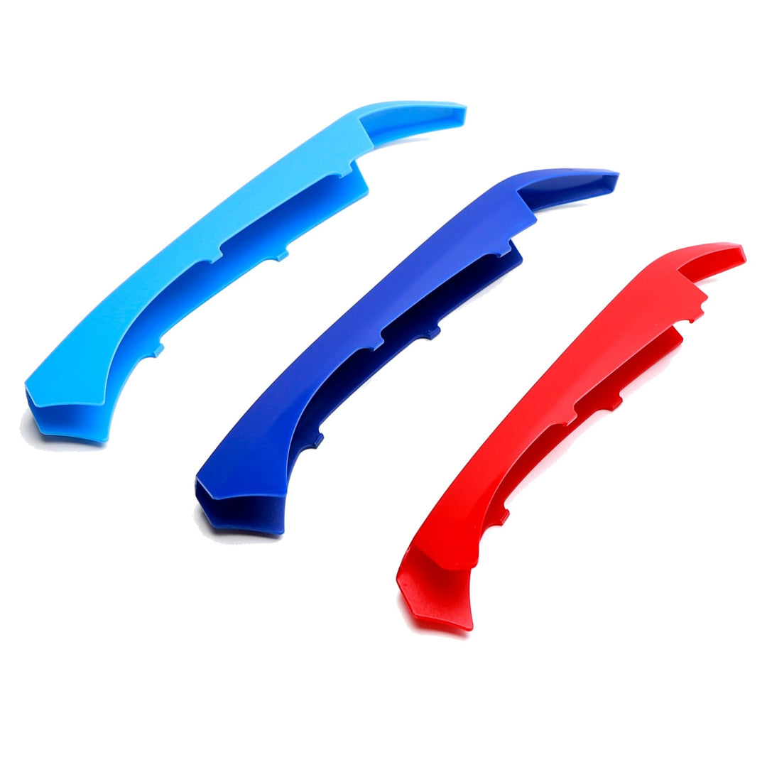 Tri-Color Grille Insert Trims for 2023-2024 BMW X1 U11
