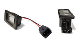 LED License Plate Light Conversion Adapters for 1997-2014 BMW 1 3 5 Series X5 X6 63267176934