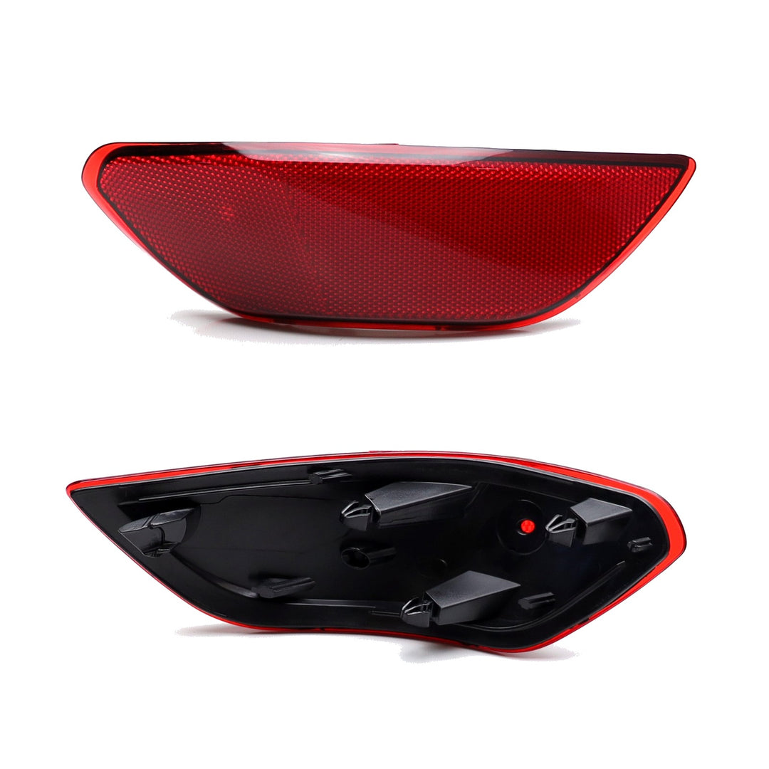 Red Rear Bumper Reflector Lenses for 2011-2014 Porsche Cayenne 95863110500