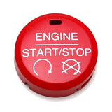 Red Engine Start Button Cover for 2015-2023 Ford Mustang