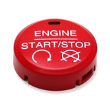 Red Engine Start Button Cover for 2015-2023 Ford Mustang