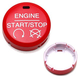 Red Engine Start Button Cover for 2015-2023 Ford Mustang