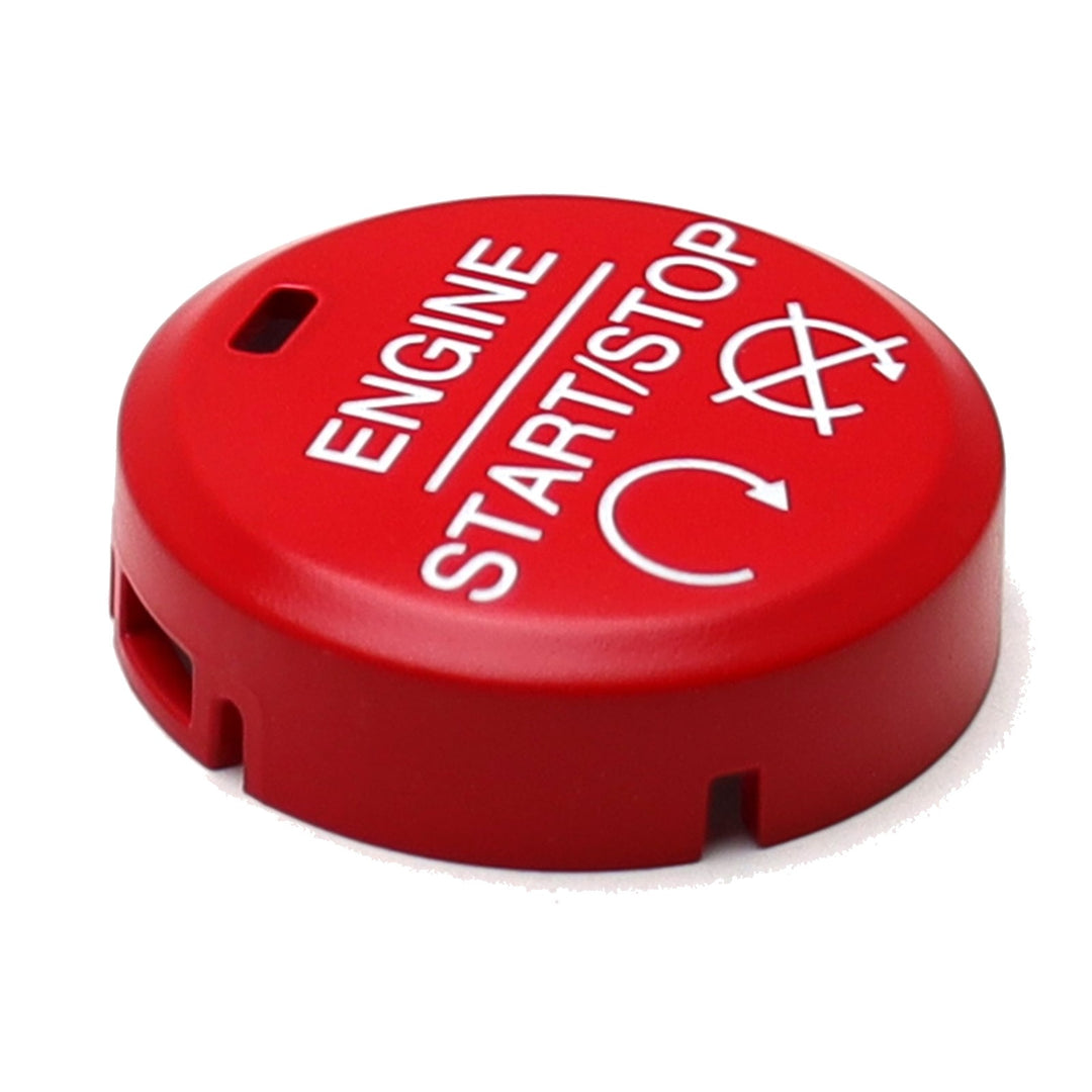 Red Engine Start Button Cover for 2015-2023 Ford Mustang