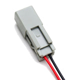 2-Pin 2.2mm Male Pre-Wired Adapters with 6 Inch Pigtails for Acura and Honda 6098-0240