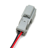 2-Pin 2.2mm Male Pre-Wired Adapters with 6 Inch Pigtails for Acura and Honda 6098-0240