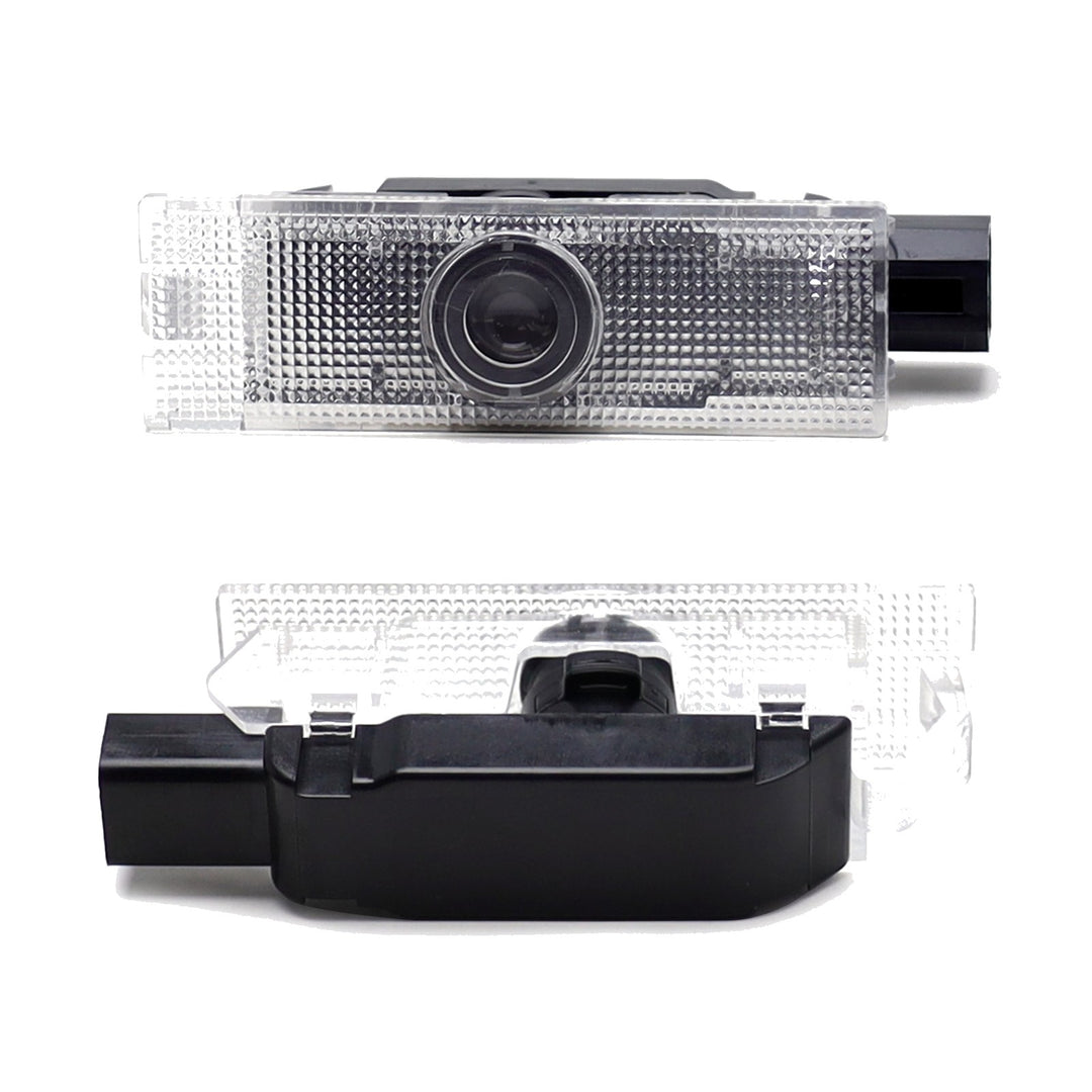 Red LED Under Door Projection Lights for 2015-2023 Dodge Challenger