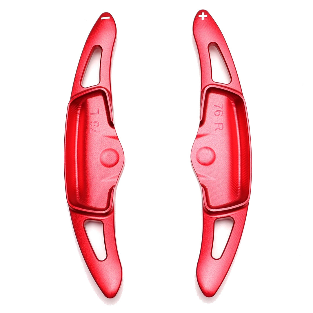 Red Aluminum Paddle Shifter Extensions for 2021-2025 Kia K5