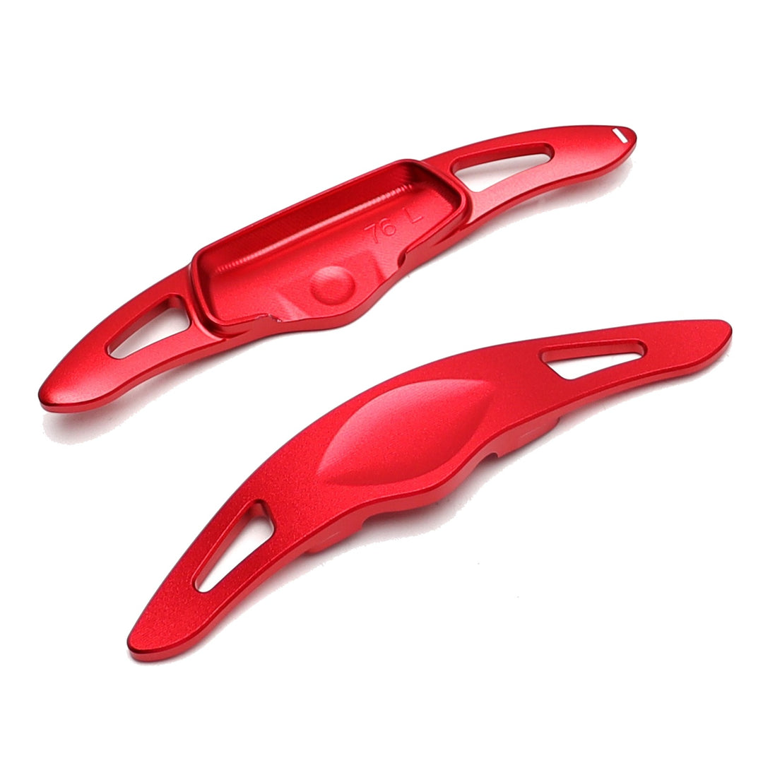 Red Aluminum Paddle Shifter Extensions for 2021-2025 Kia K5