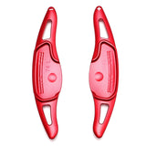 Red Aluminum Paddle Shifter Extensions for 2024-2025 Hyundai Sonata Tucson Kona