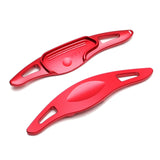 Red Aluminum Paddle Shifter Extensions for 2024-2025 Hyundai Sonata Tucson Kona