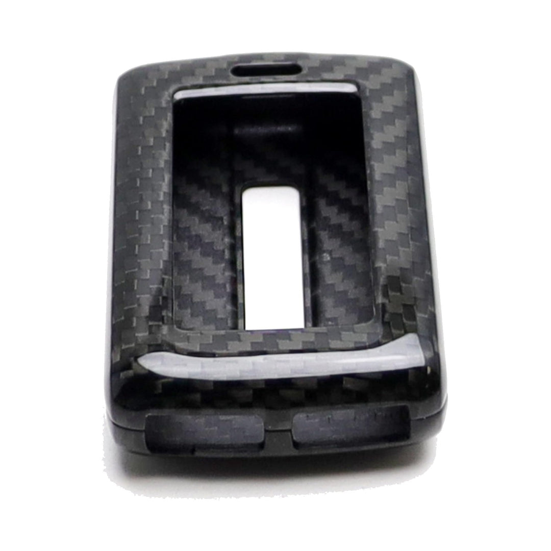 Genuine Carbon Fiber Key Fob Cover for 2021-2025 Jeep Grand Cherokee Wagoneer 68577124AA