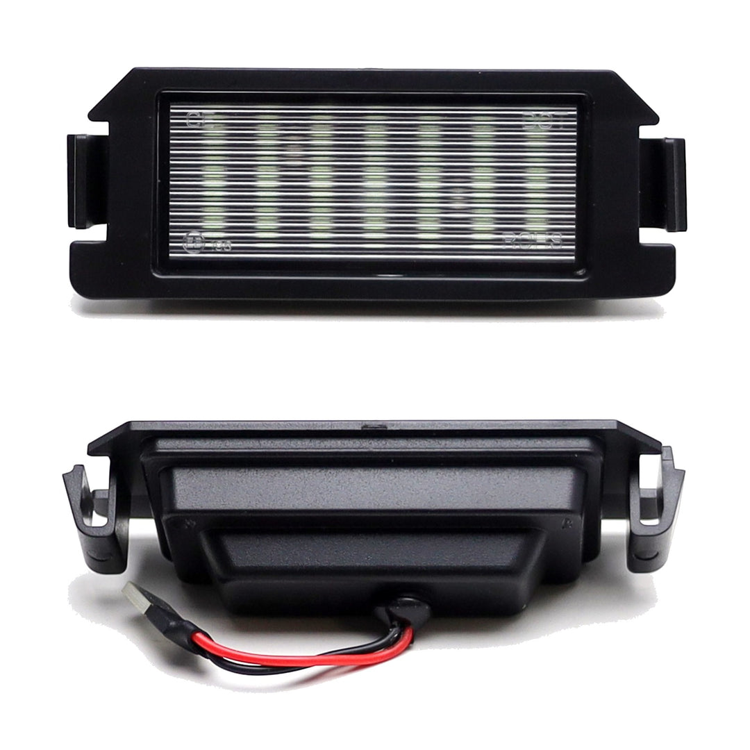 Ice Blue LED License Plate Lights for 2010-2019 Kia Soul Hyundai Veloster Genesis Coupe 92501-2K000