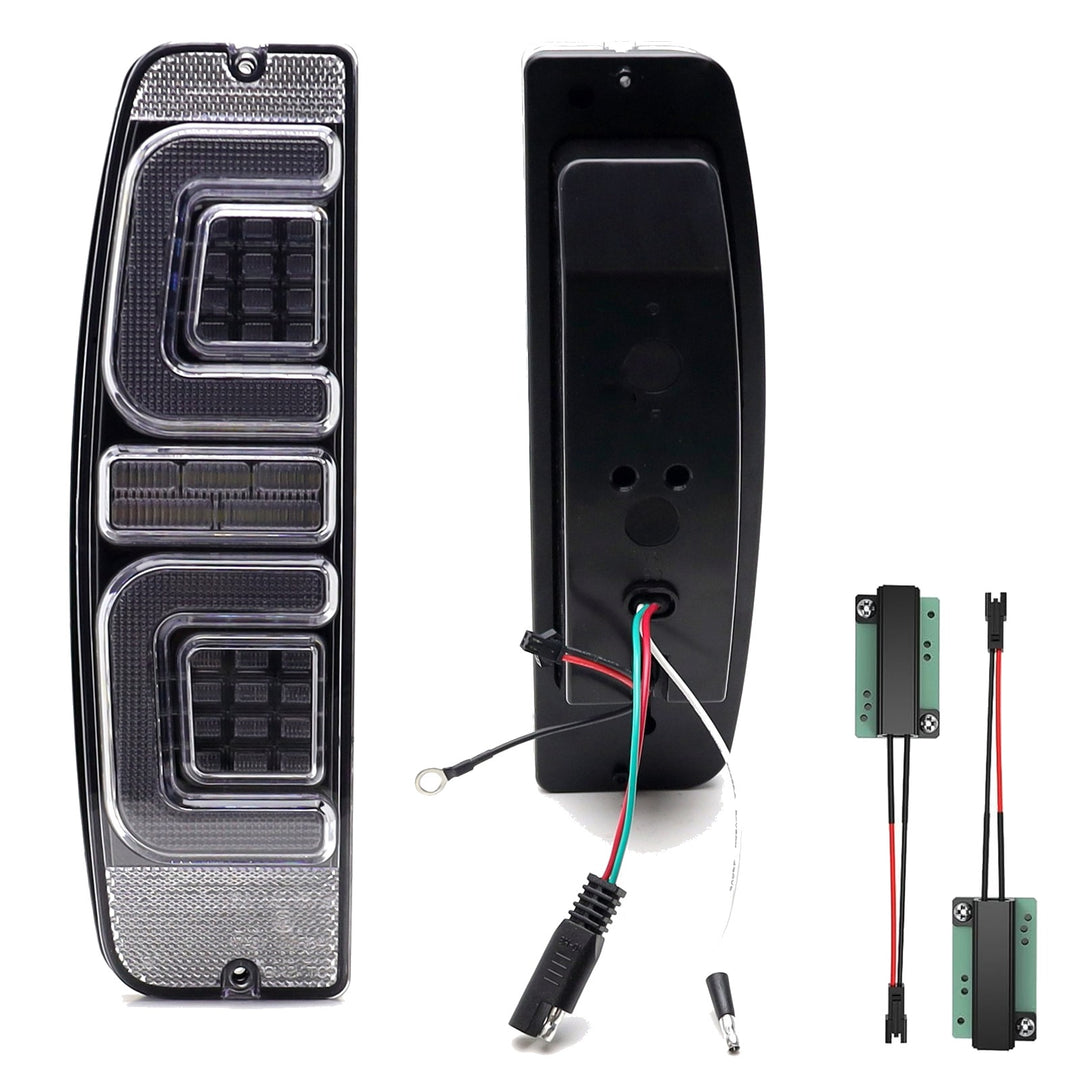 Clear LED Tail Lights for 1967-1977 Ford Bronco and 1967-1972 F-100 F-250 D5UZ-13405