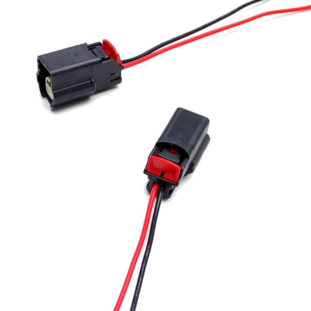 2-Pin Female Connector Pigtails for Bumper Radar and Heater Valve Sensors S2421