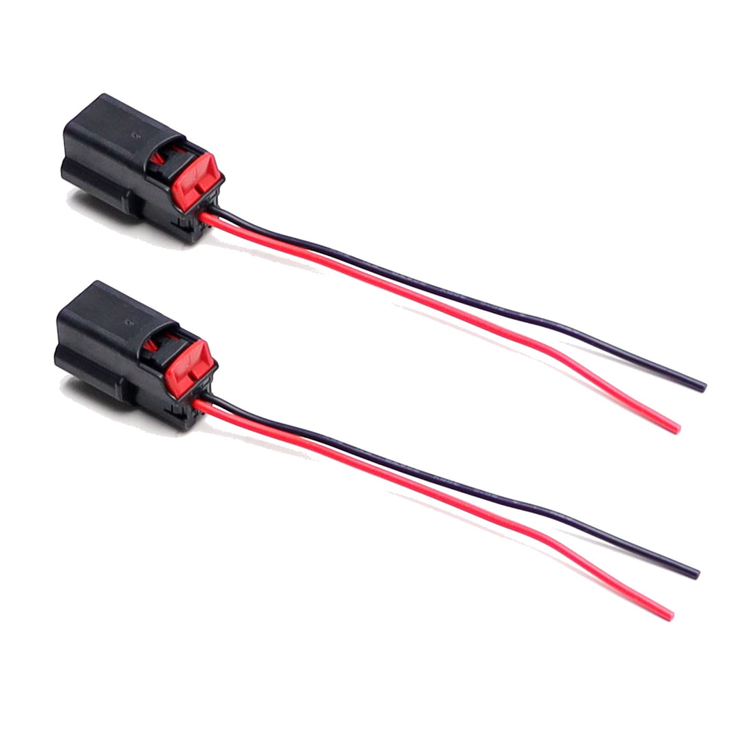 2-Pin Female Connector Pigtails for Bumper Radar and Heater Valve Sensors S2421