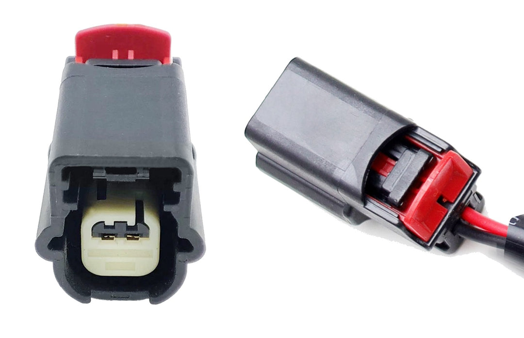 2-Pin Female Connector Pigtails for Bumper Radar and Heater Valve Sensors S2421