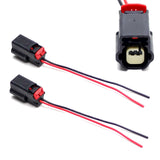2-Pin Female Connector Pigtails for Bumper Radar and Heater Valve Sensors S2421