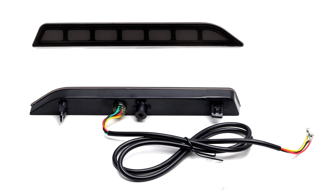 Smoked LED Rear Bumper Reflector Lights with Sequential Signal for 2026 Toyota RAV4