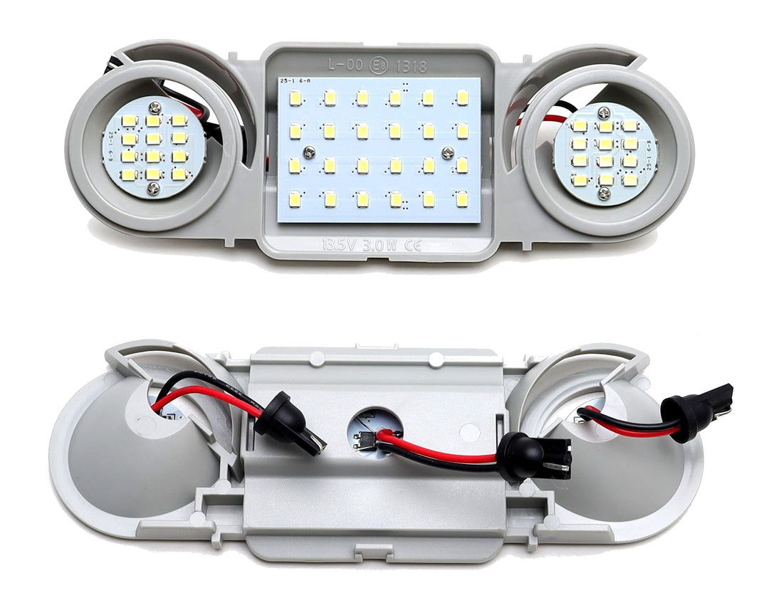 White LED Rear Map Dome Light for 2005-2015 Volkswagen Jetta Golf Passat Tiguan Beetle 1K0947291G